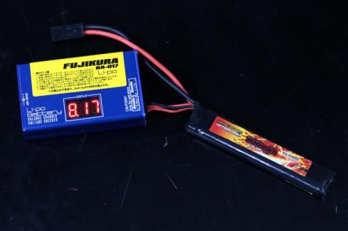 Fujikura リポバッテリー専用充電器 チェッカー機能付き [LiPo対応充電 