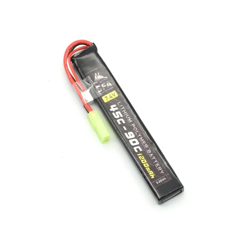 SFA LiPo バッテリー 7.4V 1200mAh 45C スリムタイプ  【タミヤミニ｜Tコネクタ｜XT30】