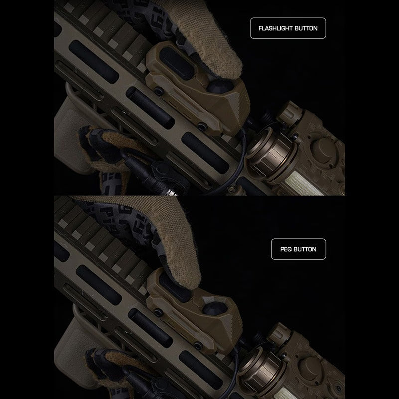 WoSporT Unity Tactical AXONスタイル デュアルスイッチ Crane Laserプラグ+SureFire ライトプラグ