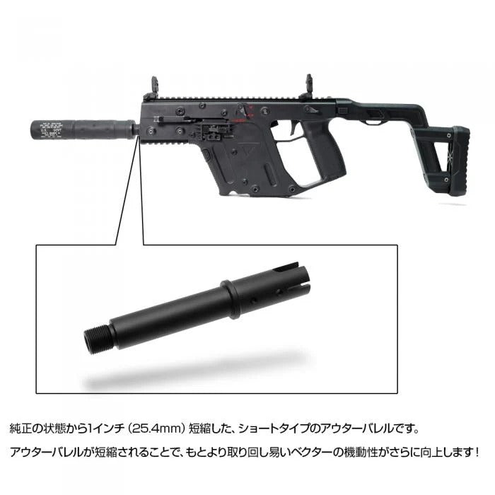 LayLax KRYTAC KRISS VECTOR ショートアウターバレル