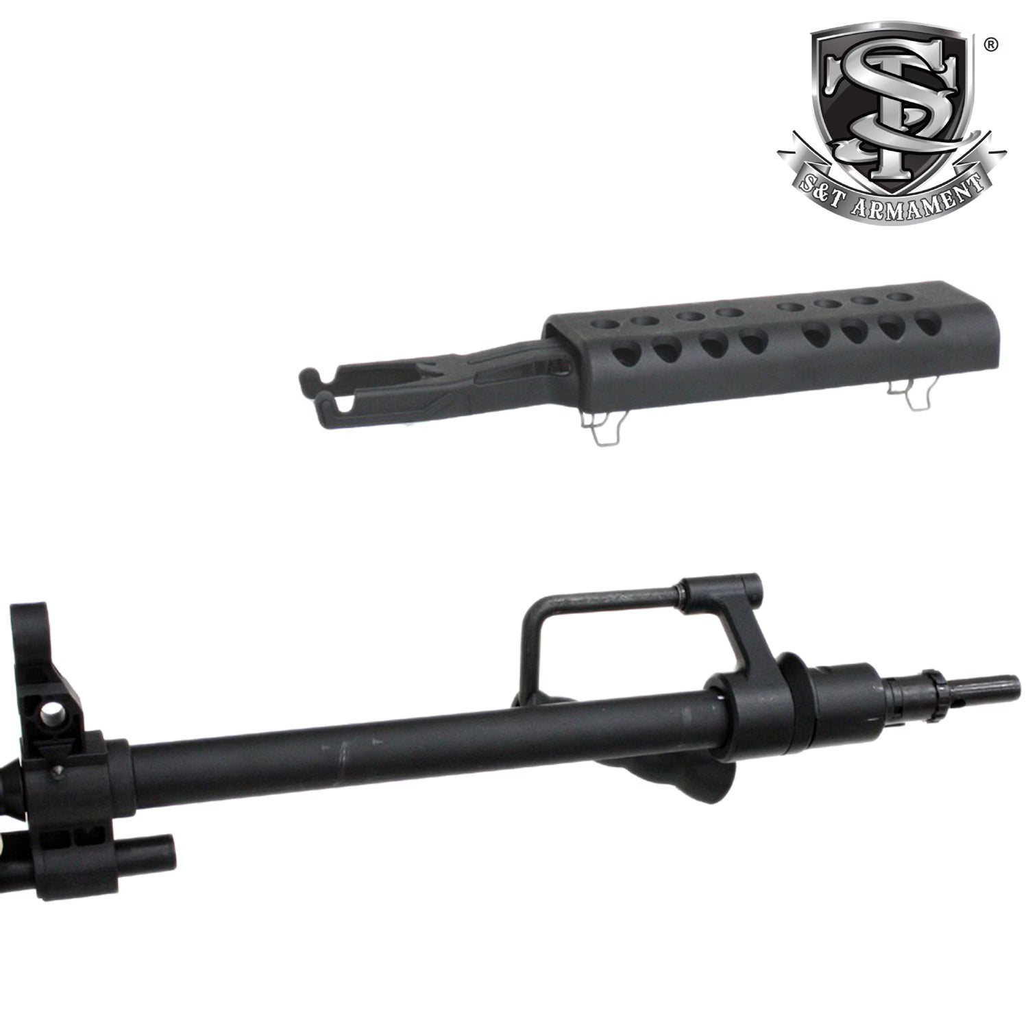 S＆T M249 PARA Black スポーツライン Boxマガジン仕様 FN刻印