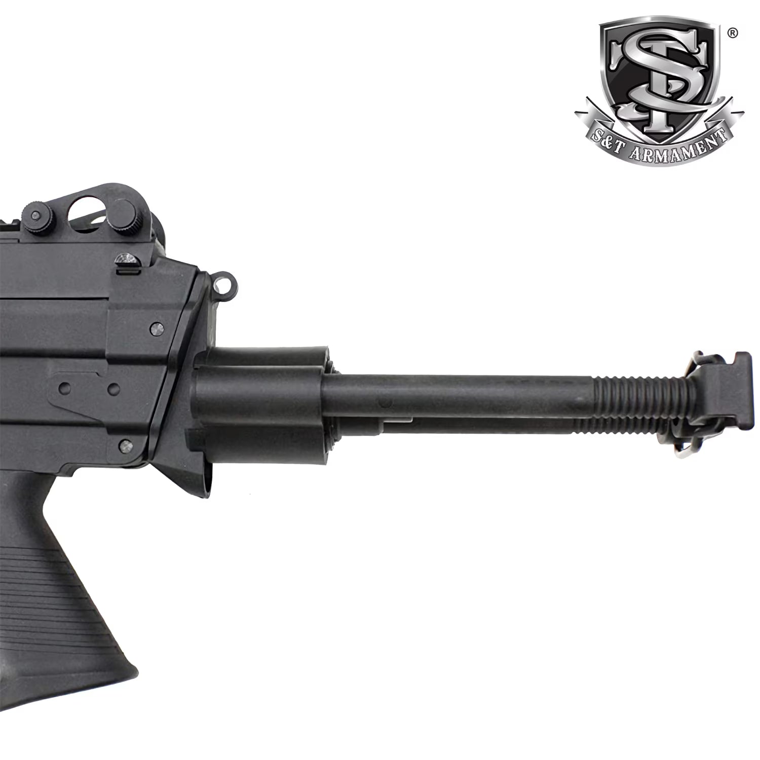 S＆T M249 PARA Black スポーツライン Boxマガジン仕様 FN刻印
