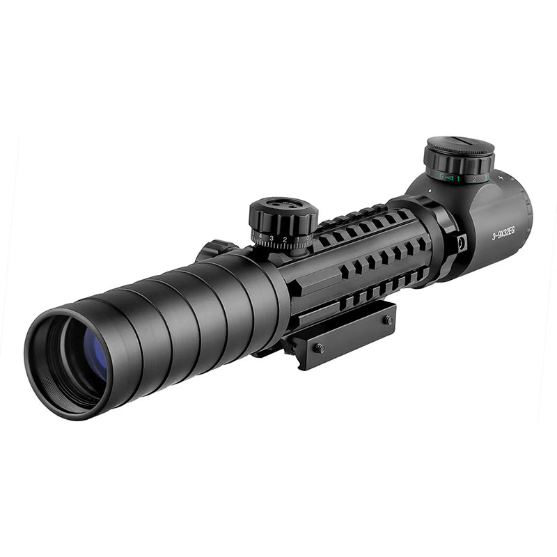 SCOKING BSNタイプ 3-9×32EG ライフルスコープ サイド 20mmレール搭載