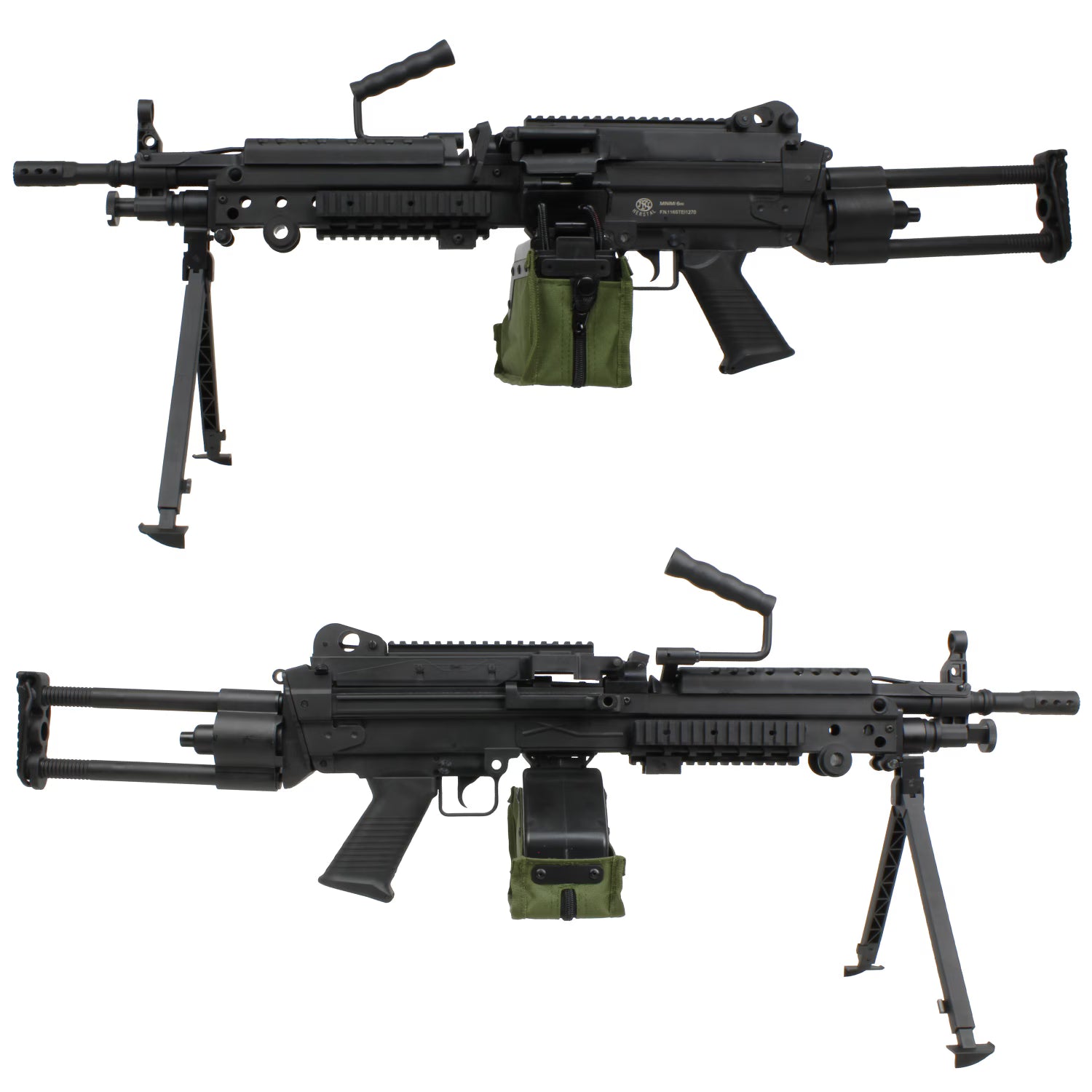 S＆T M249 PARA Black スポーツライン Boxマガジン仕様 FN刻印