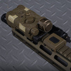 WoSporT Modliteタイプ モジュラースイッチ PEQ/2.5mmプラグ (M-LOK/Picatinny対応)