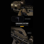 WoSporT TAPSタイプ デュアルスイッチ PEQ/2.5mmプラグ+SureFire ライトプラグ