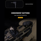 WoSporT Modliteタイプ モジュラースイッチ PEQ/2.5mmプラグ (M-LOK/Picatinny対応)