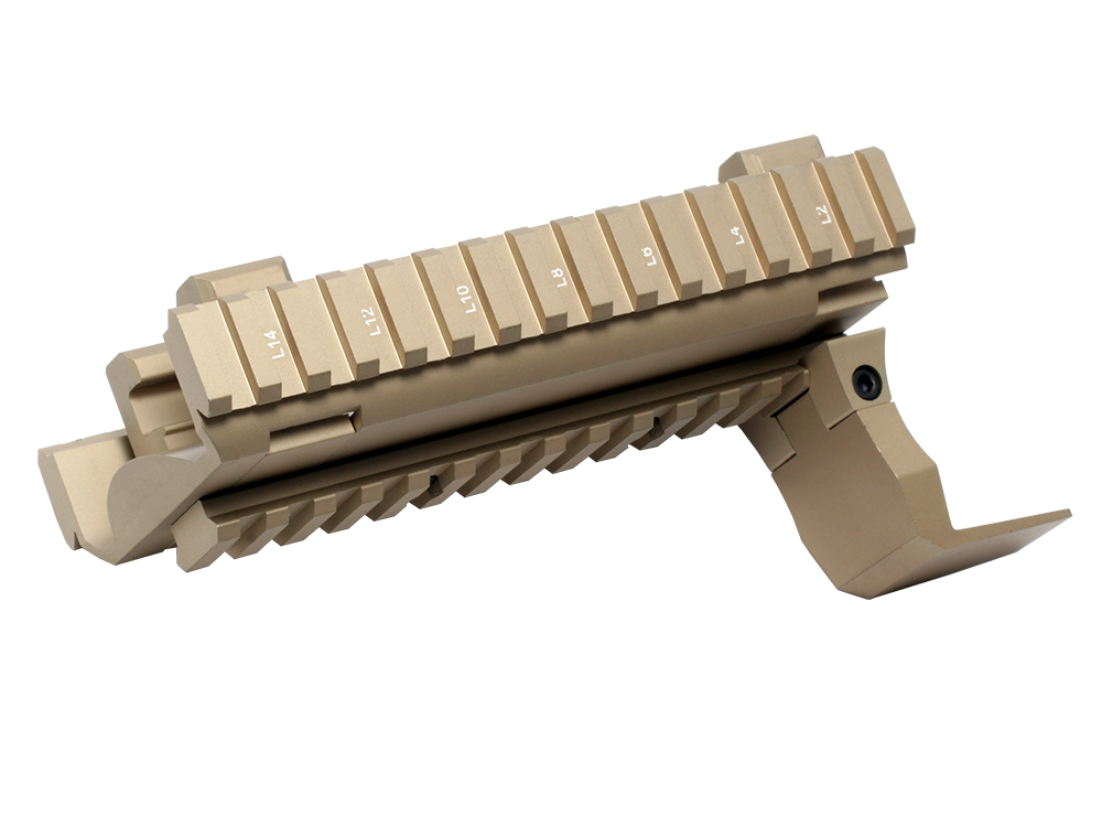 G&G タクティカルレール for G2010 ( F2000 ) Desert Tan