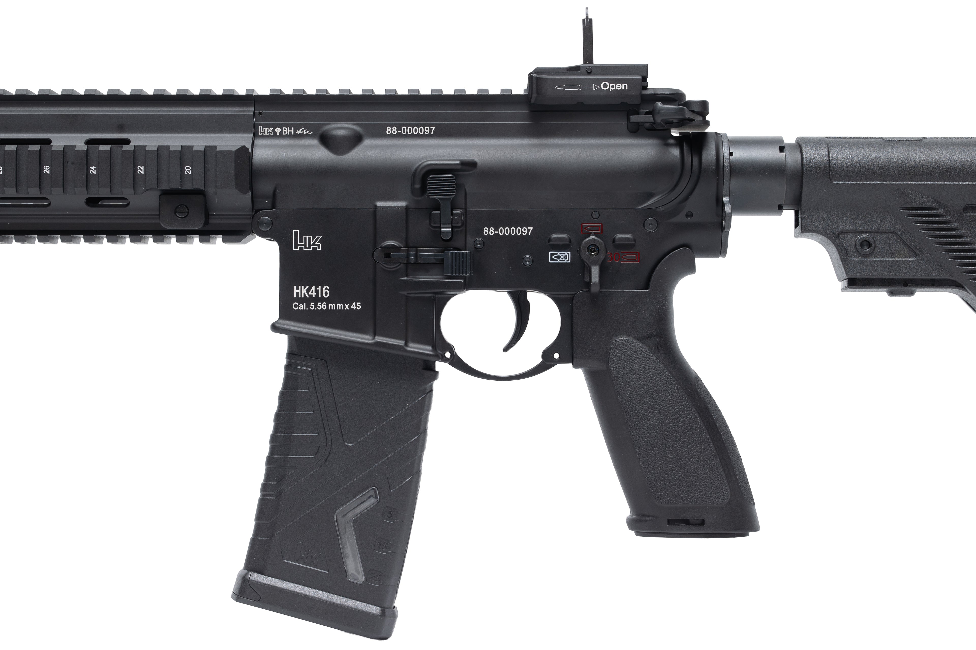 【最強カスタムコンプリート】C.A.T. HK416A5 AEG BK【Extreme Plus ブラシレスDSG】