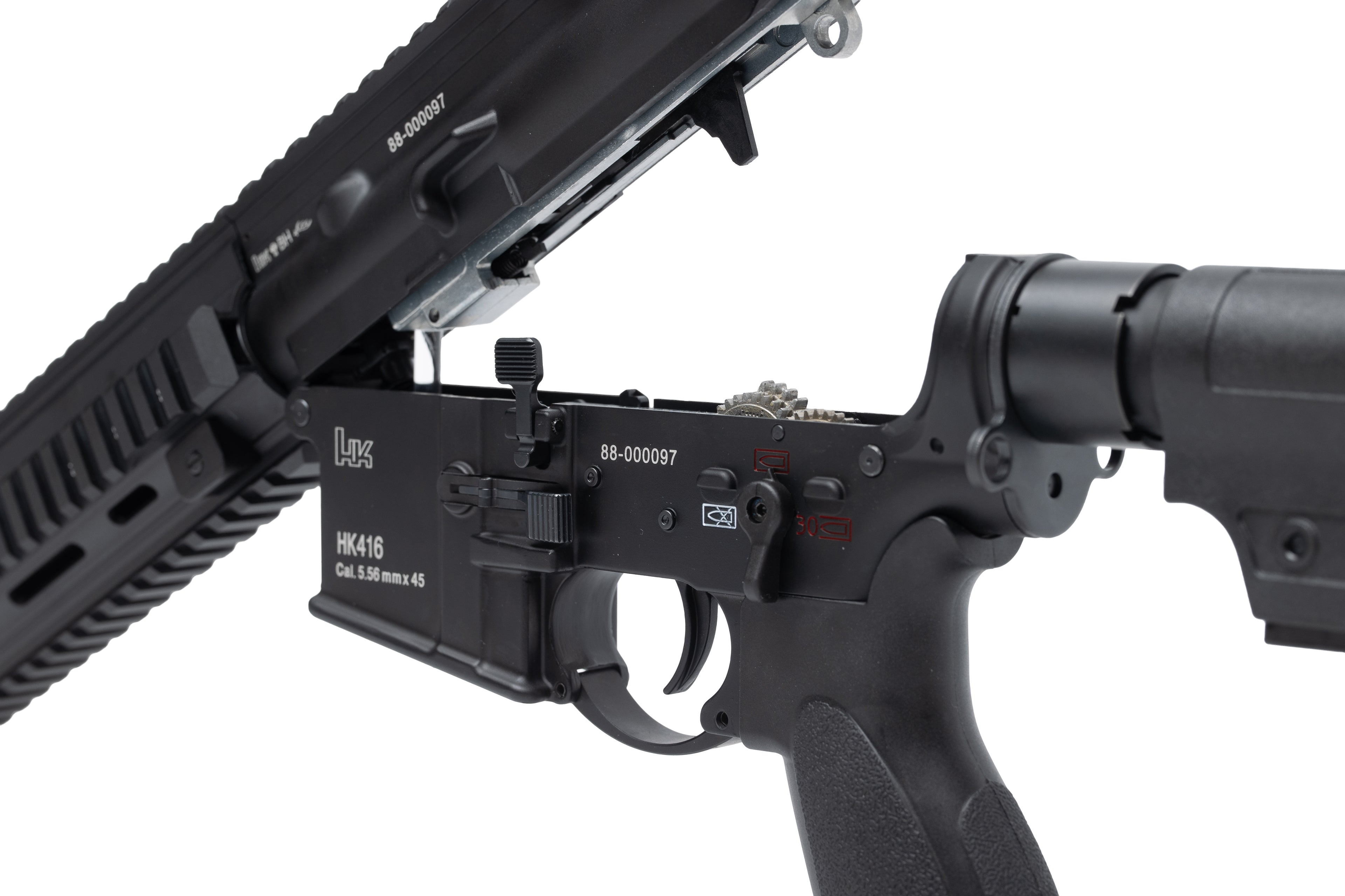 【最強カスタムコンプリート】C.A.T. HK416A5 AEG BK【Extreme Plus ブラシレスDSG】