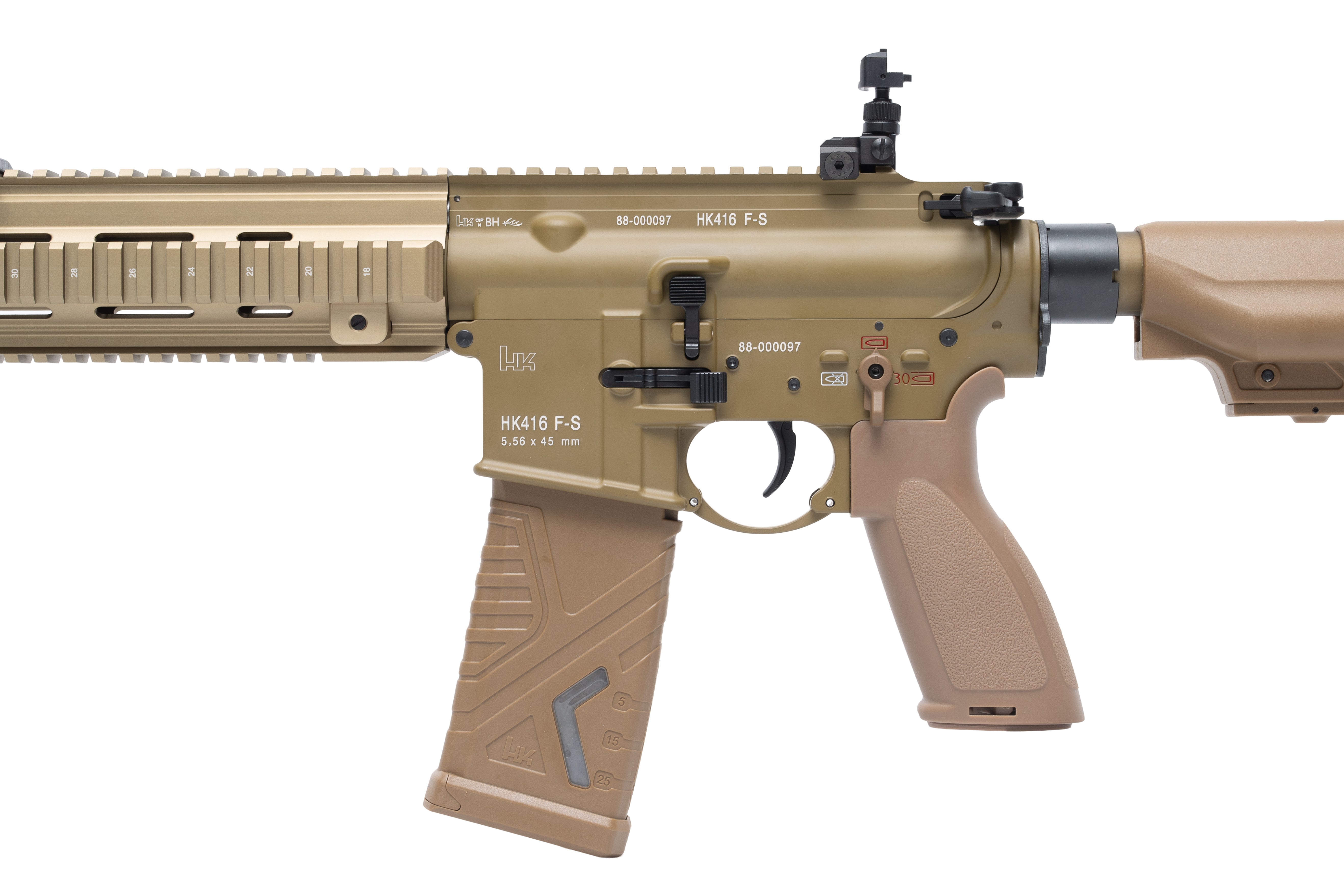 C.A.T HK416F-S (エアソフト97) C.A.T. HK416F S AEG TAN （Licensed by UMAREX/Arcturus×C.A.T.