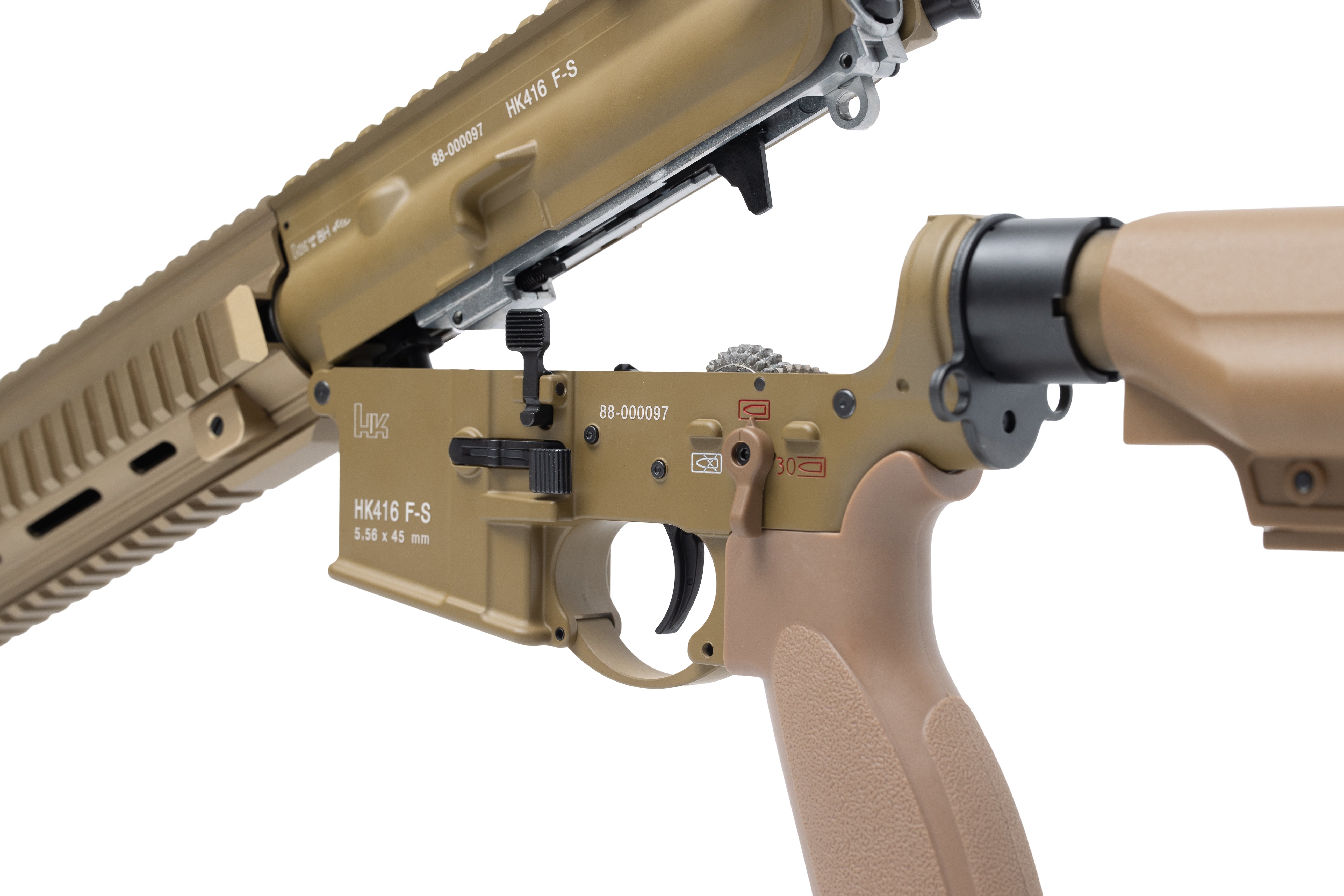 C.A.T HK416F-S (エアソフト97) C.A.T. HK416F S AEG TAN （Licensed by UMAREX/Arcturus×C.A.T.