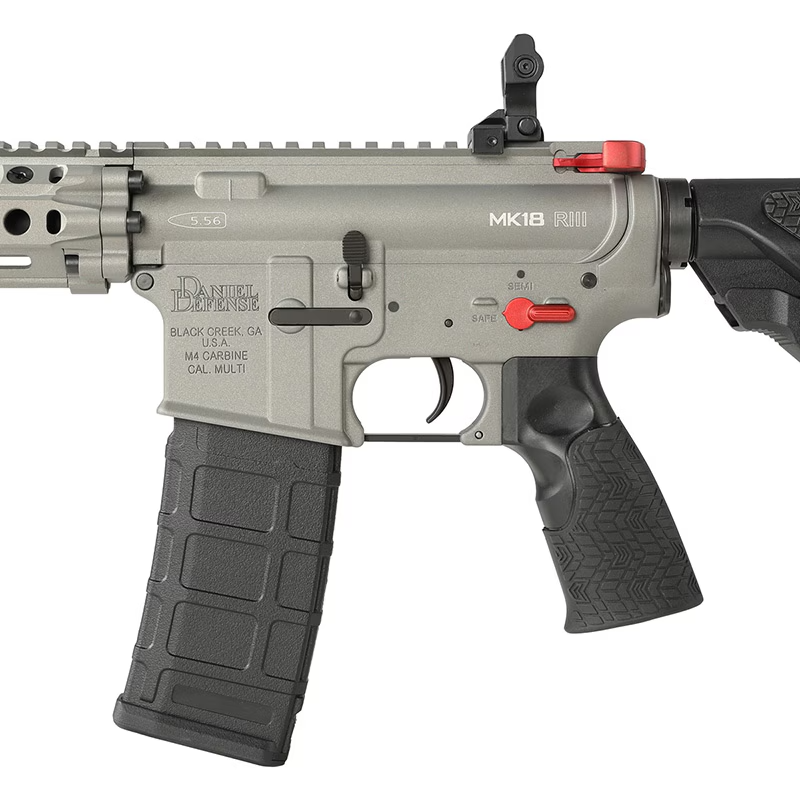 CYMA Plus Daniel Defense MK18 RIII SliverRed – AIRSOFT97 WEB
