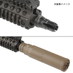 Airsoft Artisan CGS SCI-SIXタイプ QDダミーサプレッサー 14mm逆