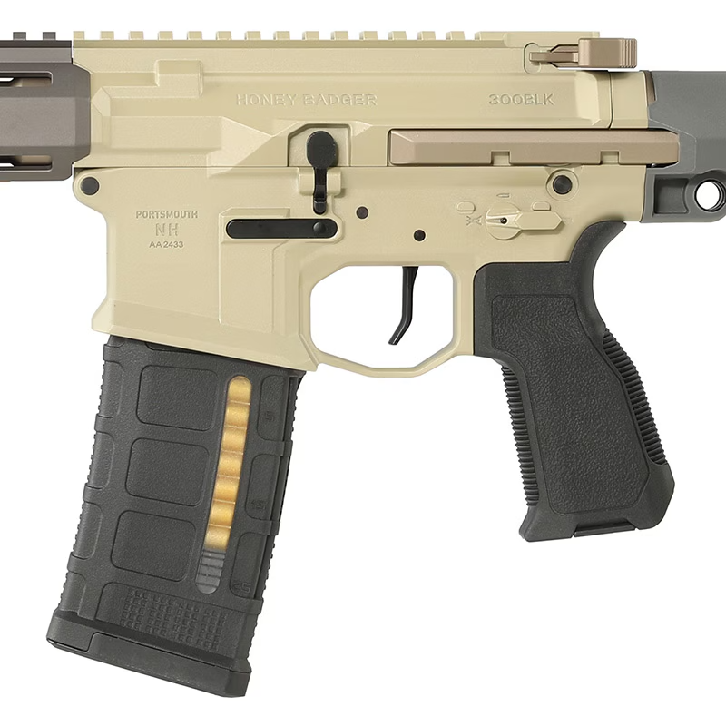 Salvo Q Honey Badger SBR 7inch FDE GBBR【SUPER ACCURAカスタム注文】