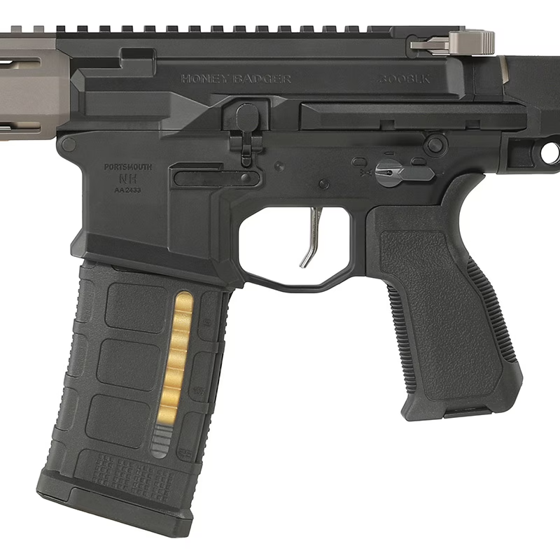 Salvo Q Honey Badger SD 7inch Black GBBR【SUPER ACCURAカスタム注文】