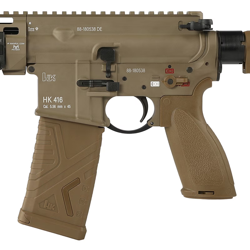 GHK H&K HK416A5 M-LOK CO2 GBBR FDE【Super Accuraカスタム注文