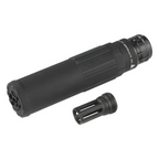 Airsoft Artisan CGS SCI-SIXタイプ QDダミーサプレッサー 14mm逆