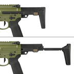 DE NOVESKE N4 GHETTO BLASTER 7.94" GBBR Green【Super Accuraカスタム注文】