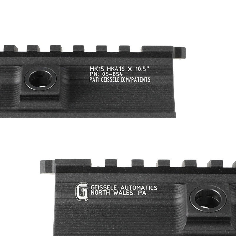 Airsoft Artisan Geissele MK15 M-LOKハンドガード (東京マルイ HK416次世代電動ガン対応)