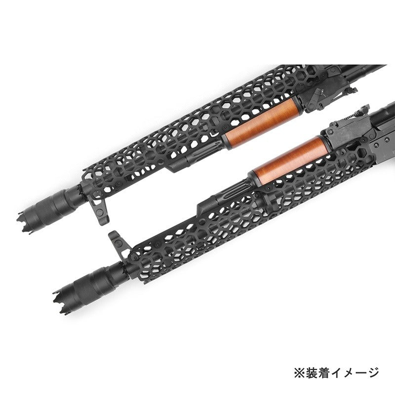 KIZUNA WORKS Hexagon Type ロアハンドガード AKM/AK74用 – AIRSOFT97 WEB