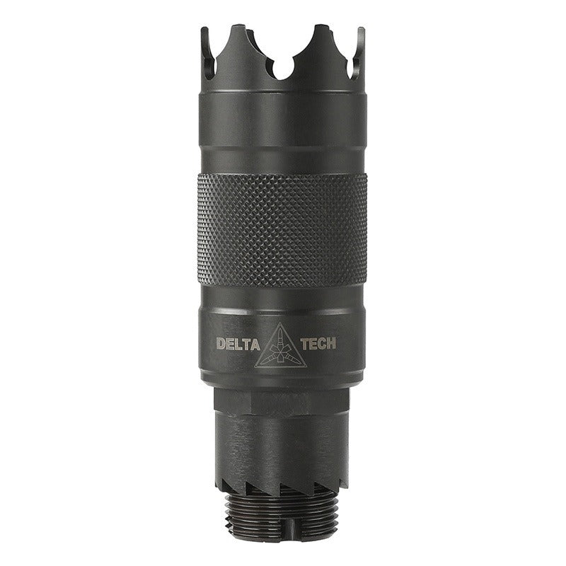 KIZUNA WORKS Delta-Tek DPMN-AK104 Type フラッシュハイダー (24mm正ネジ仕様/14mm逆ネジアダプター付)