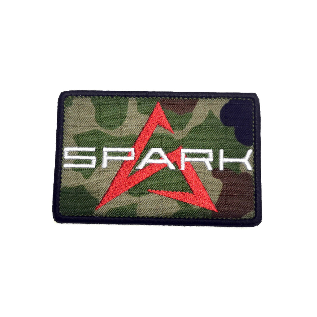 SPARK オリジナルロゴパッチ 大 90*60 mm