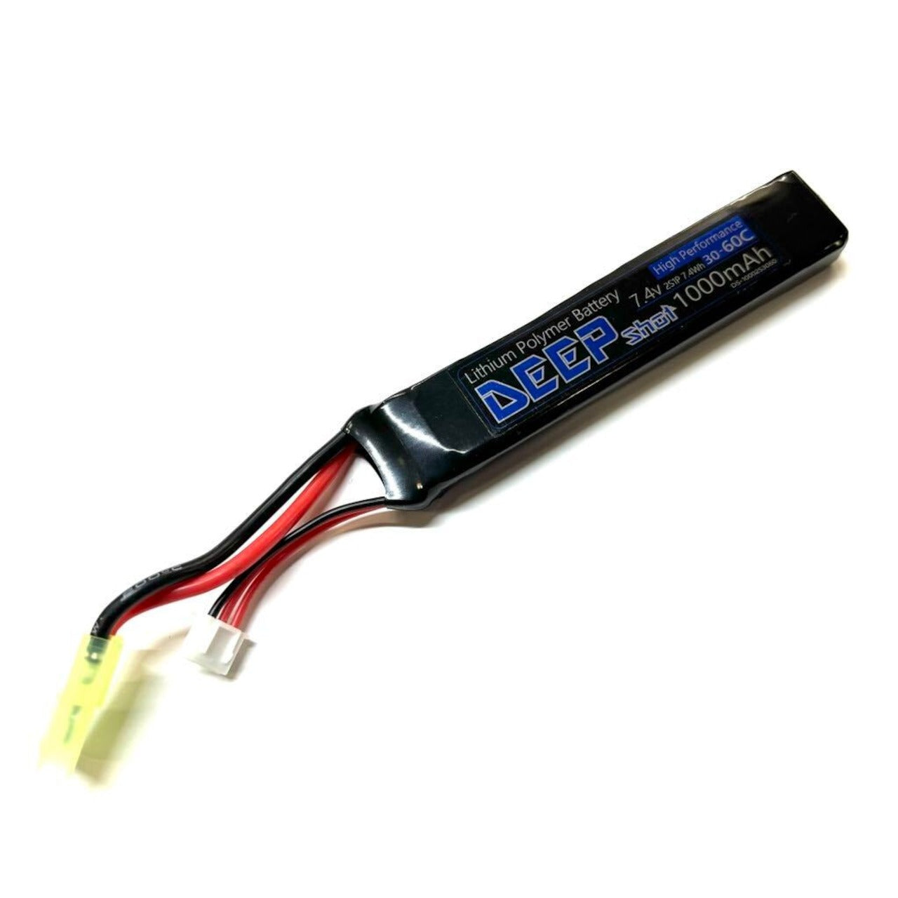 DEEP SHOT LiPo 7.4V 1000mAh 30C ショートスティック 7.40Wh タミヤミニ