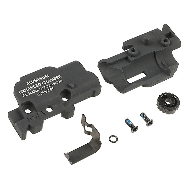 GUARDER 強化アルミ製 HOPチャンバーユニット for TM GLOCK G17 Gen.3 / G26 / G18C