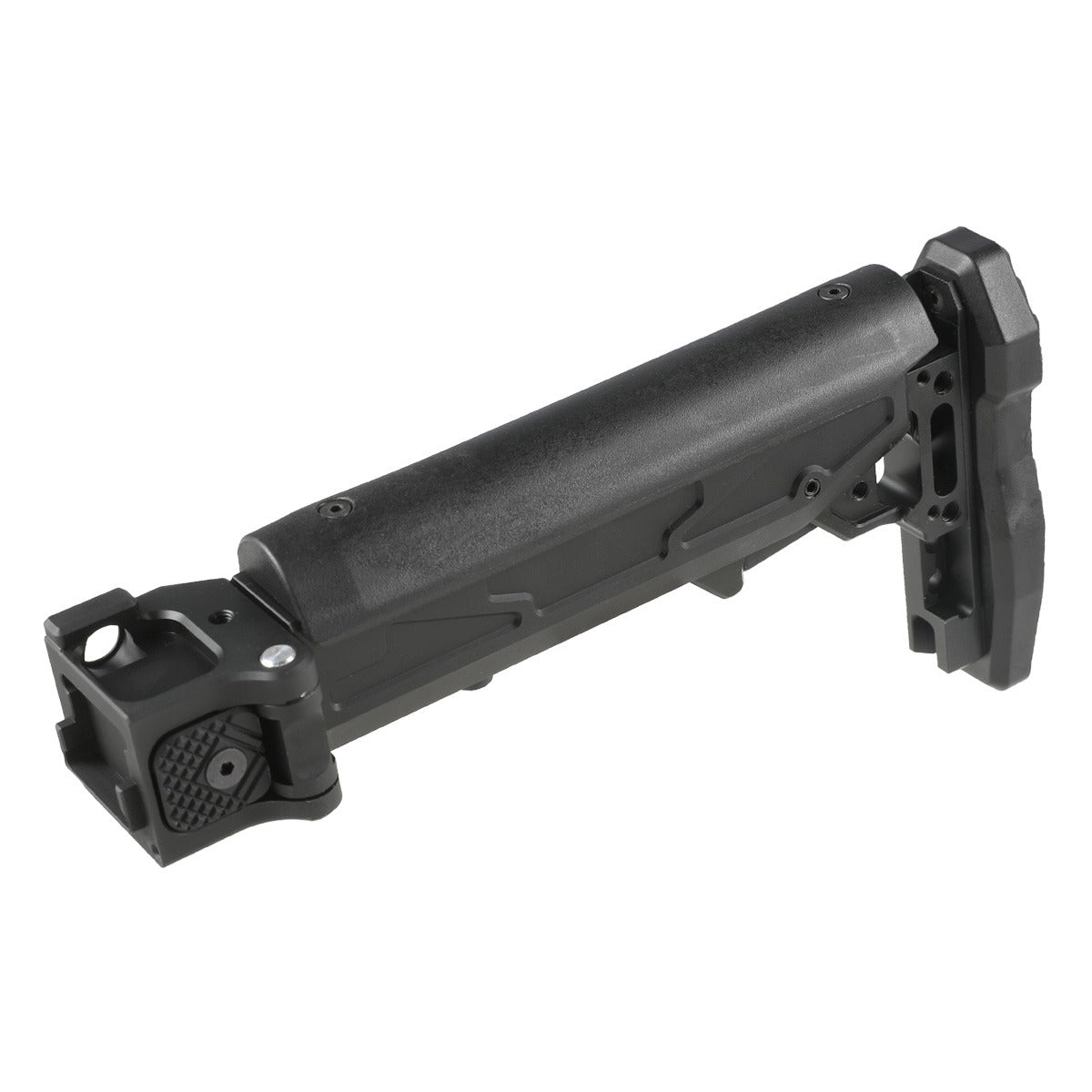 Airsoft Monster KPYK CRC5002タイプ フォールディングストック (LCT/GHK AKM) BK