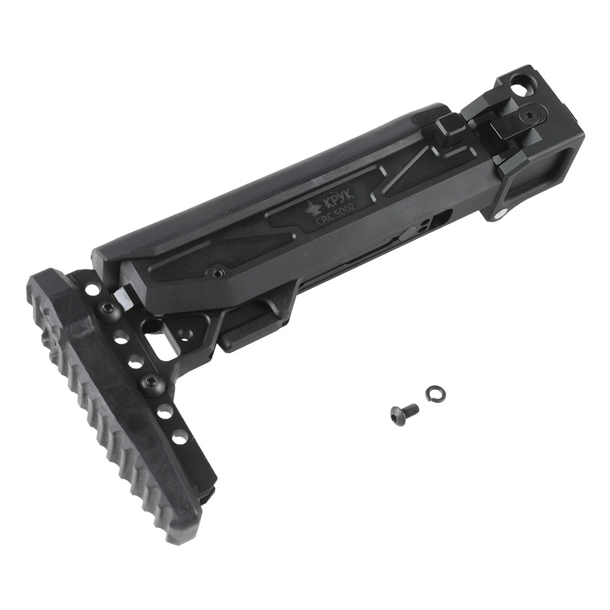 Airsoft Monster KPYK CRC5002タイプ フォールディングストック (LCT/GHK AKM) BK