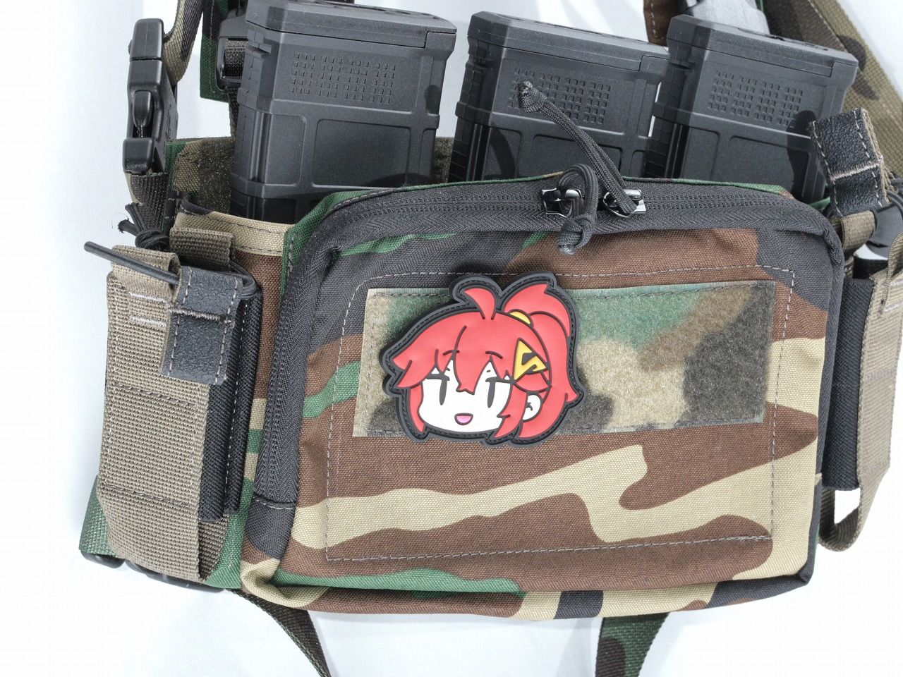 SPARK ゆうなちゃん フェイスワッペン【AIRSOFT97アキバ店 イメージキャラクター】