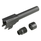 C&C Tac SilencerCoスタイル タクティカル アウターバレル 11mm正ネジ 14mm逆ネジ (SIG AIR / VFC M18対応) BK