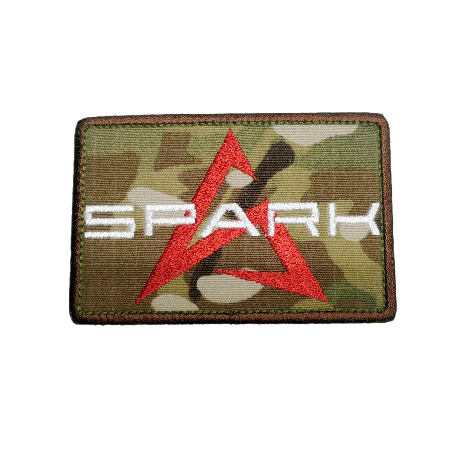 SPARK オリジナルロゴパッチ 大 90*60 mm