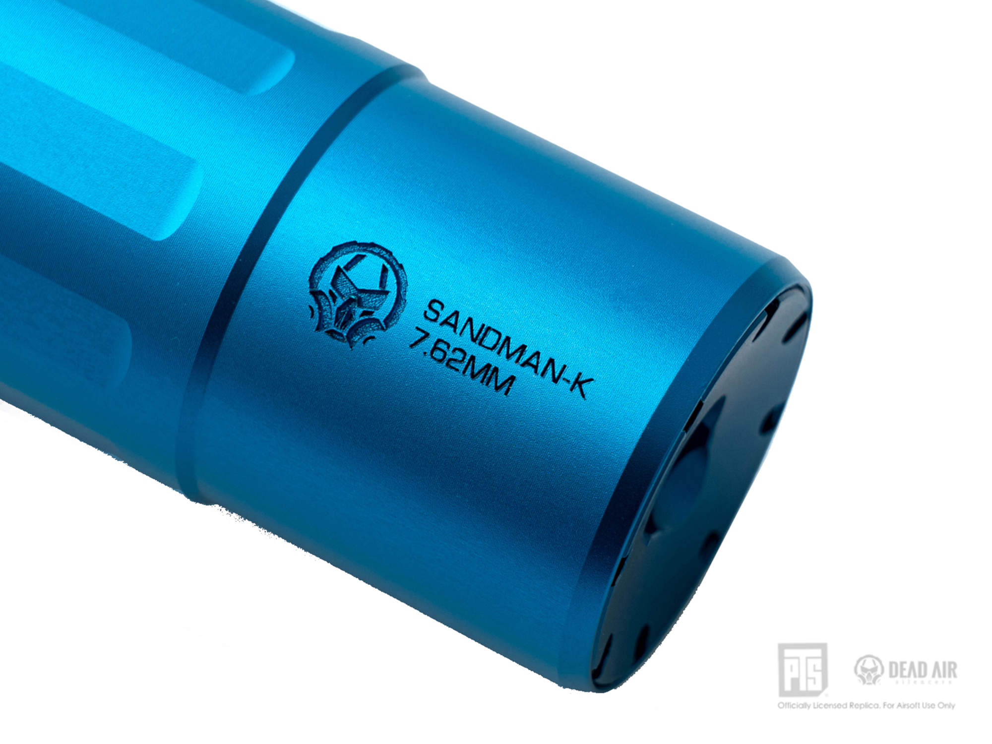 PTS Dead Air Sandman-Kタイプ ダミーサプレッサー Training Blue 14mm逆