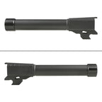 C&C Tac SilencerCoスタイル タクティカル アウターバレル 11mm正ネジ 14mm逆ネジ (SIG AIR / VFC M18対応) BK