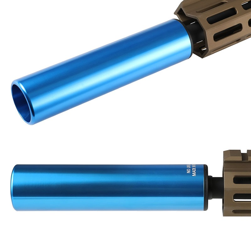 Airsoft Artisan Blue Canタイプ ダミーサプレッサー 14mm逆
