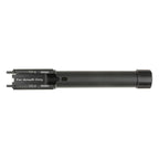 C&C Tac SilencerCoスタイル タクティカル アウターバレル 11mm正ネジ 14mm逆ネジ (SIG AIR / VFC M18対応) BK