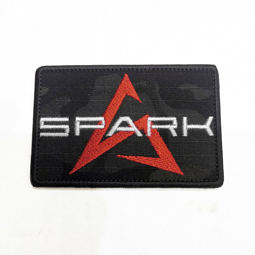 SPARK オリジナルロゴパッチ 大 90*60 mm