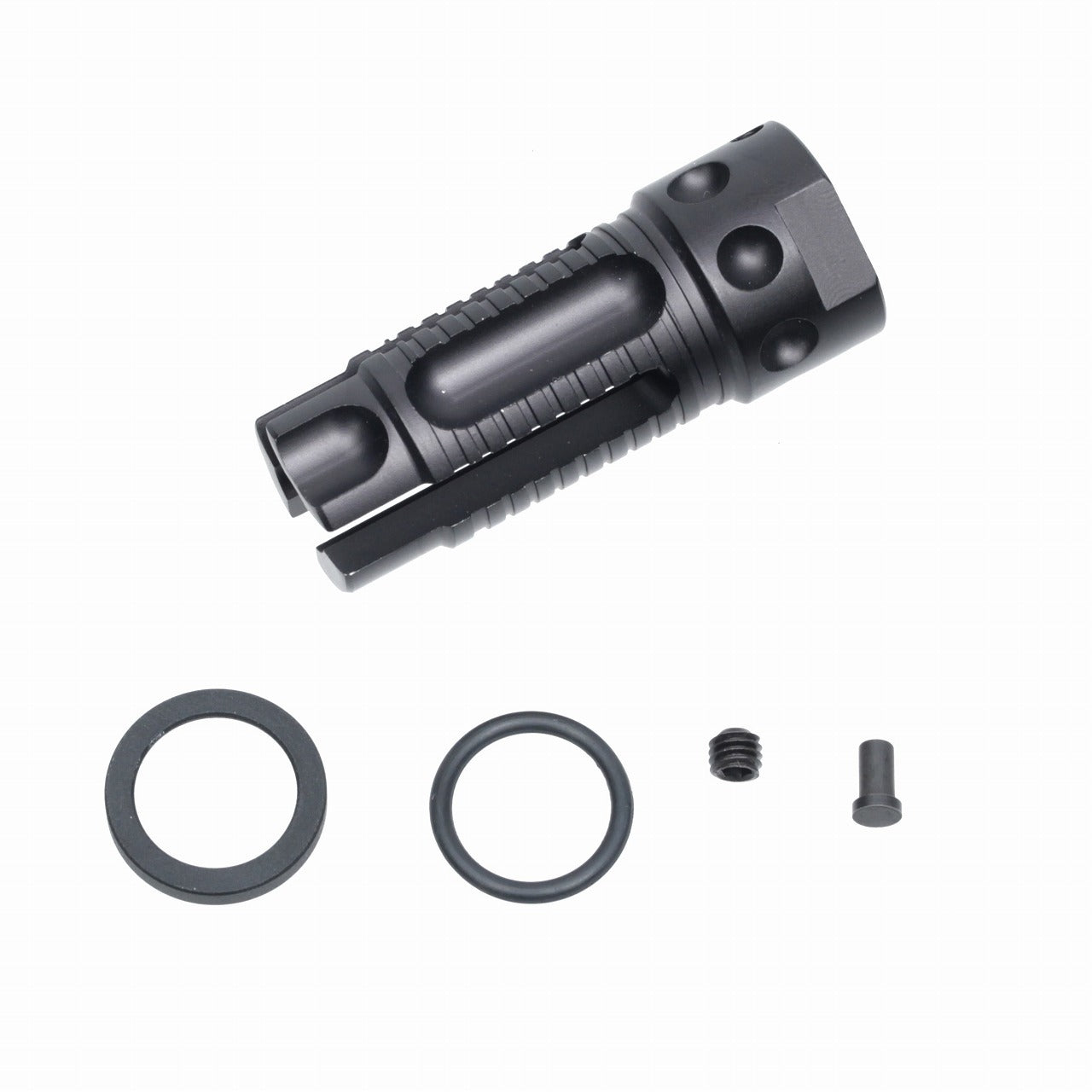 DMT エアソフト用ハイダー 14mm逆ネジ 556QDC 3Pタイプ