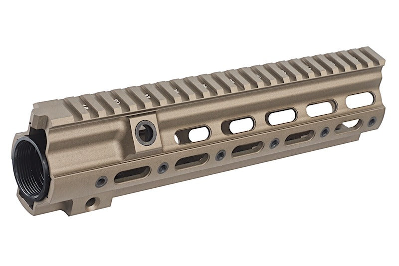 Asura Dynamics Geissele SMRタイプ 10.5" HK416用ハンドガード TAN