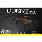GHK Daniel Defense DDM4 V7 CO2 GBBR FDE【Super Accuraカスタム注文】