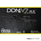 GHK Daniel Defense DDM4 V7K CO2 GBBR BK【Super Accuraカスタム注文】