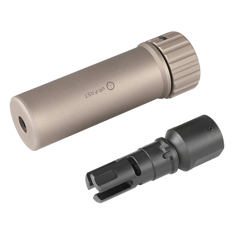 Airsoft Artisan Vector 7.62 VR-FAST QDダミーサプレッサー 24mm正 Airsoft Artisan Vector 7.62 VR-FAST QDダミーサプレッサー 24mm正