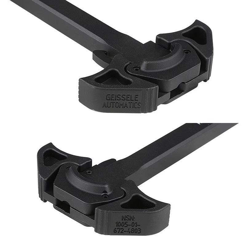 Zparts Geissele URG-I ACHタイプ チャージングハンドル NSNマーキング (GHK M4 GBB対応) Black