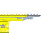 Airsoft Artisan Rattlerタイプ ハンドガードセット (SIG AIR MCX Virtus/Legacy AEG) DDC