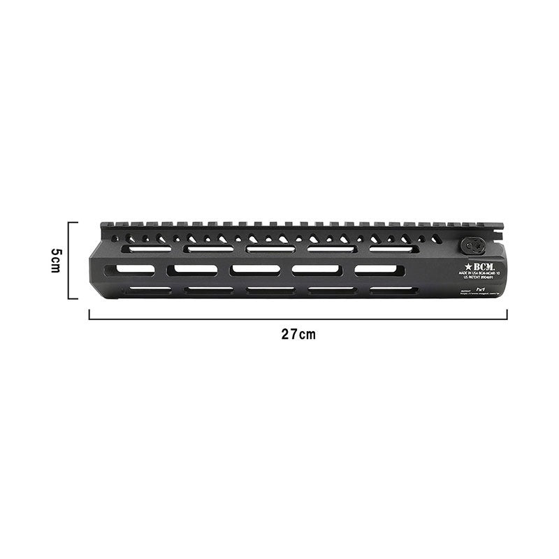 Airsoft Artisan BCM MCMR タイプ 10inch M-LOKハンドガード (AEG/GBB/PTW)