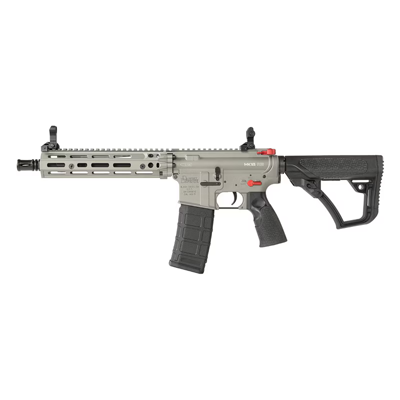 CYMA Plus Daniel Defense MK18 RIII SliverRed