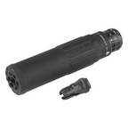 Airsoft Artisan CGS SCI-SIXタイプ QDダミーサプレッサー 14mm逆