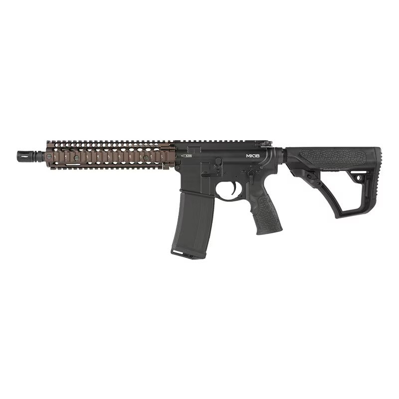 DE/EMG Daniel Defense Mk18 10.3" FDE GBBR [カスタム注文]